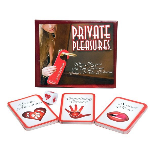 Private Pleasures Sexy Adult Card Game For Couples