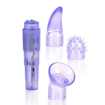 California Exotic Vibrating Massager plus 3 Attachments