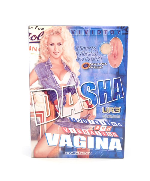Dasha's vagina and anus