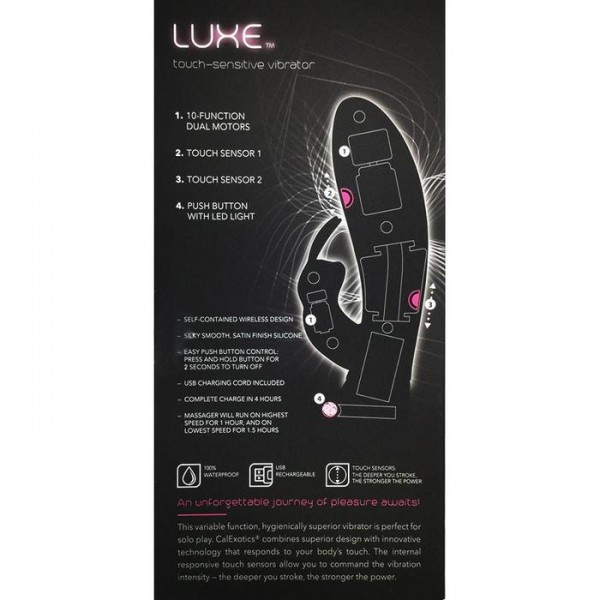 Luxe Touch-Sensitive Rabbit Vibe