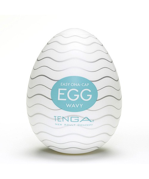 TENGA Wavy Egg Shaped Male Masturbator