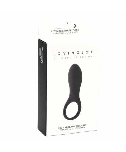 Loving Joy Rechargeable Silicone Vibrating Cock Ring