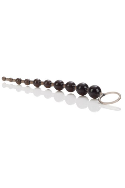 California Exotic 11" Anal Beads with Retrieval Ring (Pliable cord)