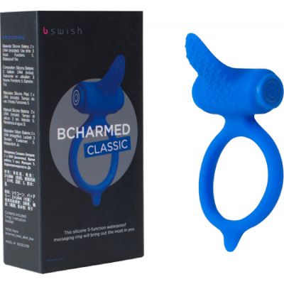 BCHARMED Classic Cock Ring Albert Blue
