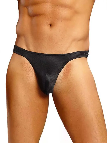 Male Power Satin Thong — image 14 of 14