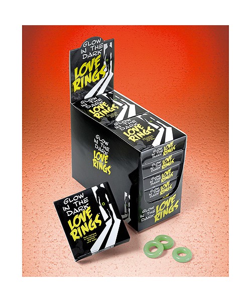 Glow in the Dark Love Rings (3 Pack) — image 4 of 8