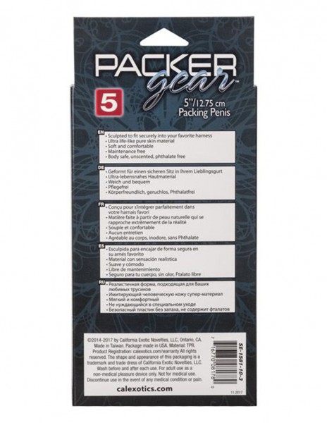 Packer Gear 5 Inch Packing Penis