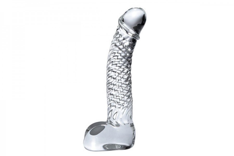 Icicles Glass Dildo No 61 - Clear