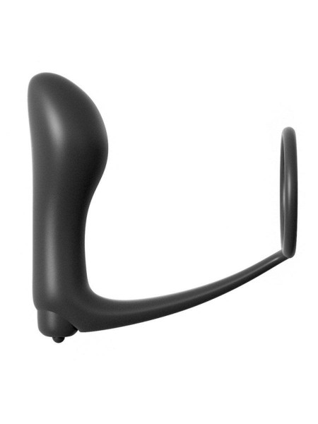 Anal Fantasy Collection Vibrating Ass-Gasm Cockring Plug