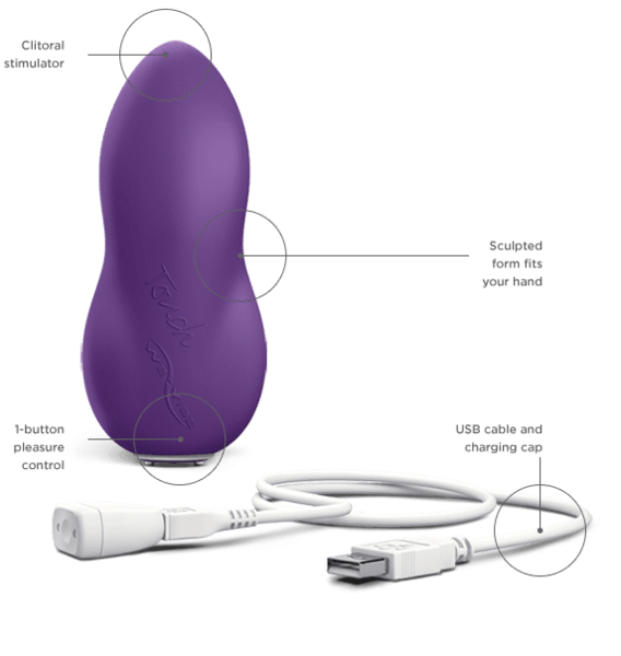 We-Vibe Touch 3.9" Silicone Massager