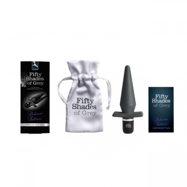 Fifty Shades of Grey Delicious Fullness Vibrating Butt Plug