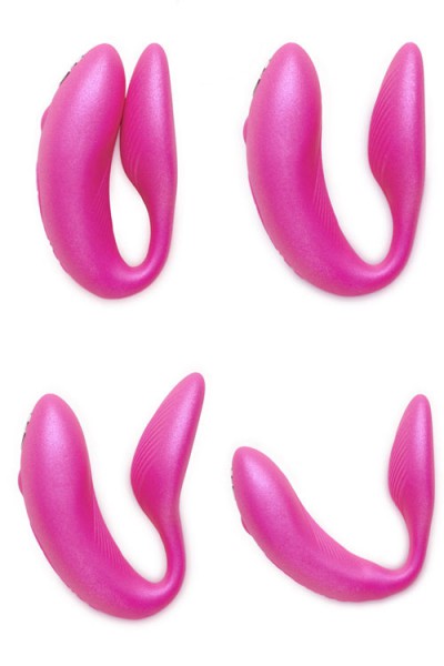 We-Vibe Chorus Adjustable Couples Vibrator With App & Squeeze Remote