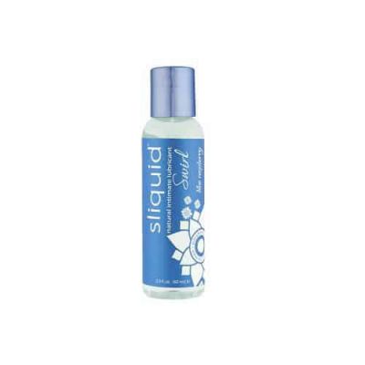 Sliquid Naturals Swirl Flavoured Lubricants Blue Raspberry 59ml
