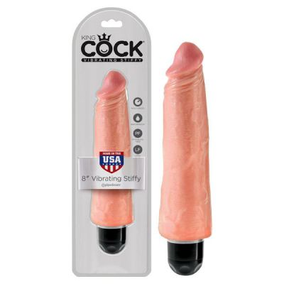 King Cock 8 Vibrating Stiffy