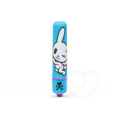 Tokidoki Blue Lovehoney Bunny Single Speed Mini Bullet