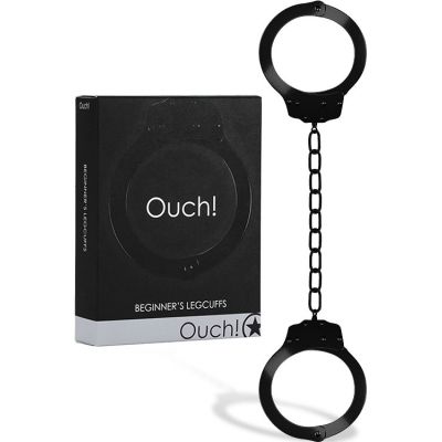 OUCH Black Intro Legcuffs