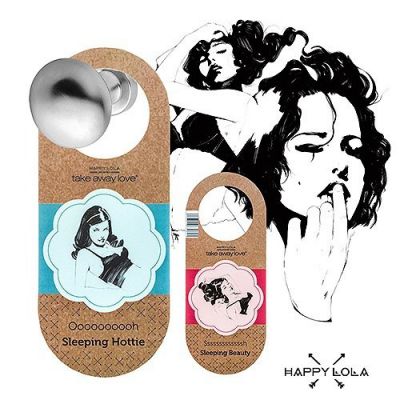 Happy Lola Sexy Do Not Disturb Door Hanger Kraft