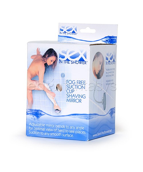 Sex in the Shower shaving mirror with suction cup