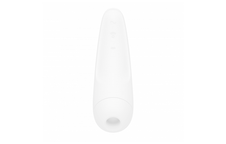 Satisfyer Curvy 2 Plus Air Pulse Silicone Clitoral Stimulator With Vibration & App