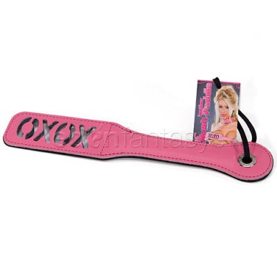 Make me blush leather paddle