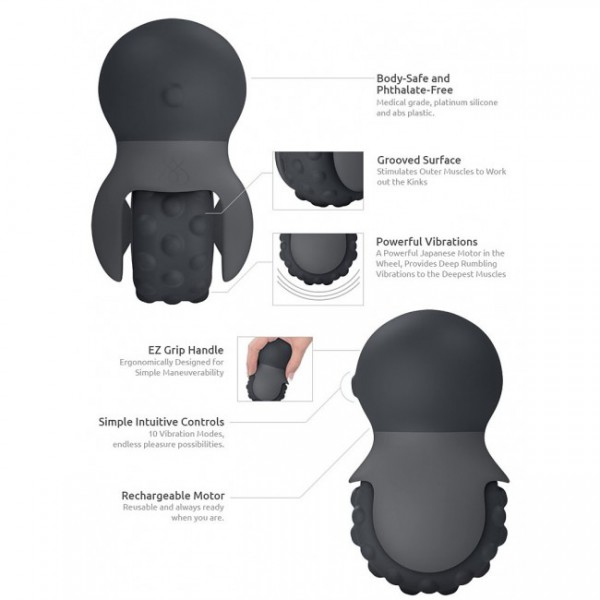 JimmyJane Evoke - Rol-o - Massage Wheel Vibrator