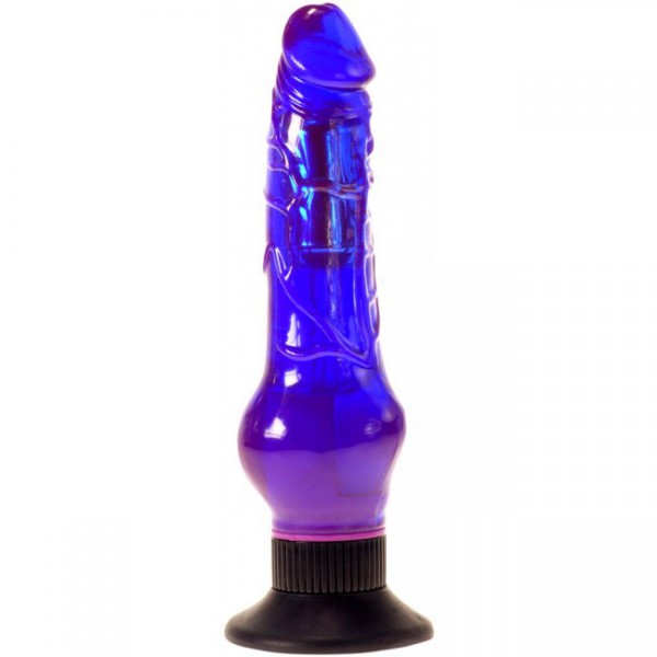 Water Soft Mounts Penis Vibrator - None