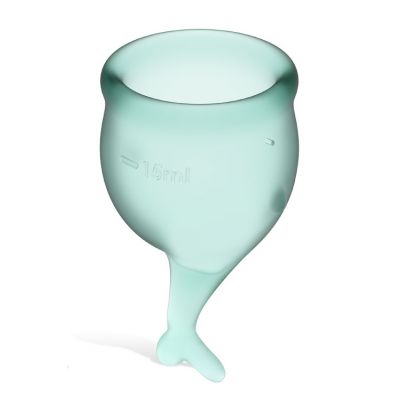 Satisfyer Feel Secure Silicone Menstrual Cups 2 Pce