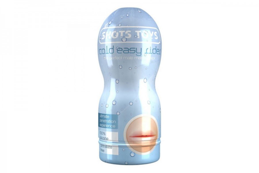 Shots Toys Easy Rider Cold Masturbator - Mouth