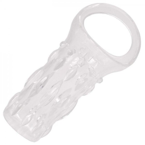 Clear Textured Cock Cage - Penis Enhancer