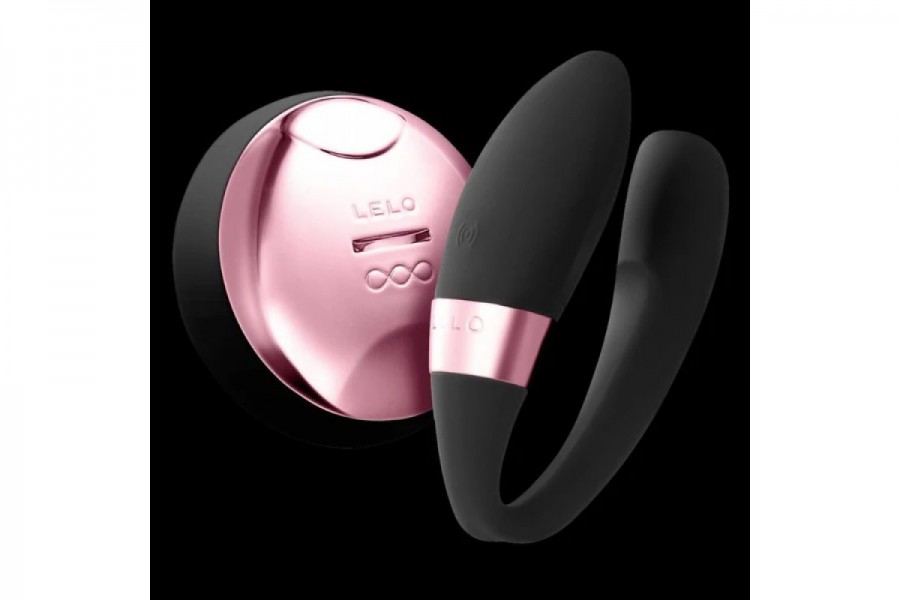 TIANI Amber Rose Gold Couples Massager by LELO