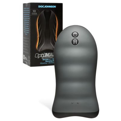 Doc Johnson Rechargeable Warming Vibrating 5 5 Silicone Masturbator