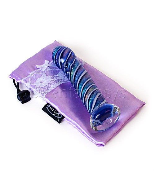 Dichroic glass dildo