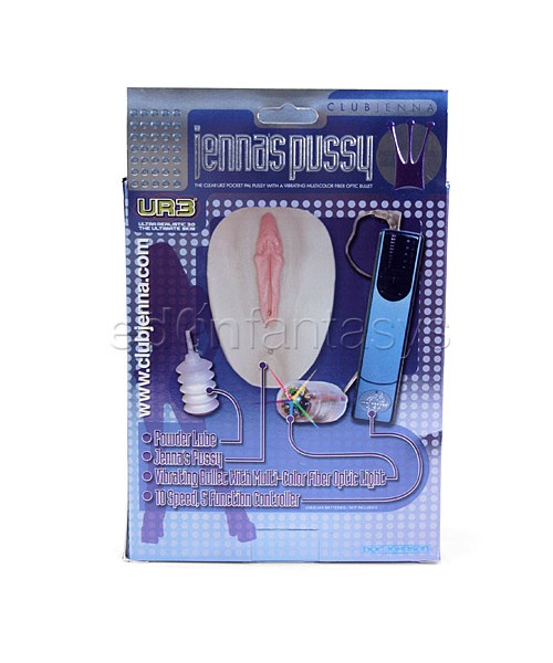 Jenna UR3 vibrating vagina with micro light