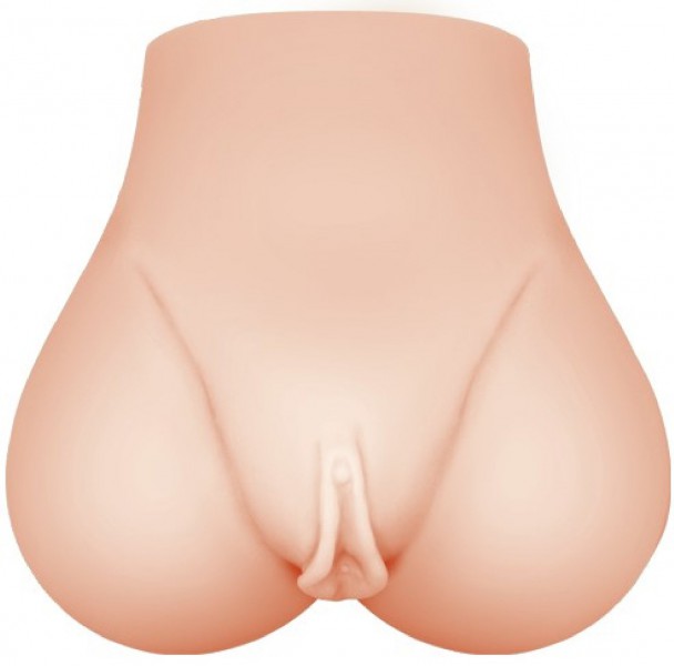 Vagina And Anal Stimulator (Flesh)