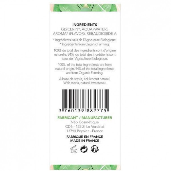 EXSENS of Paris Organic Massage Oil