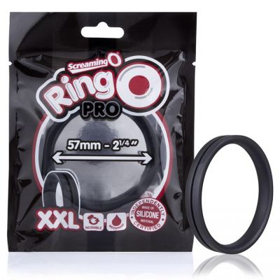 RingO Pro Cock Ring XXL Black