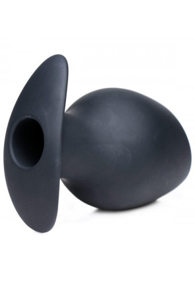 Master Series Hollow Silicone 3.75" Angled Butt Plug