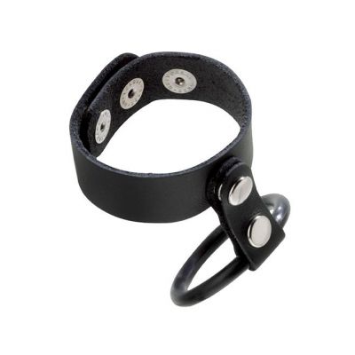 Spartacus Staminator Leather Cockring