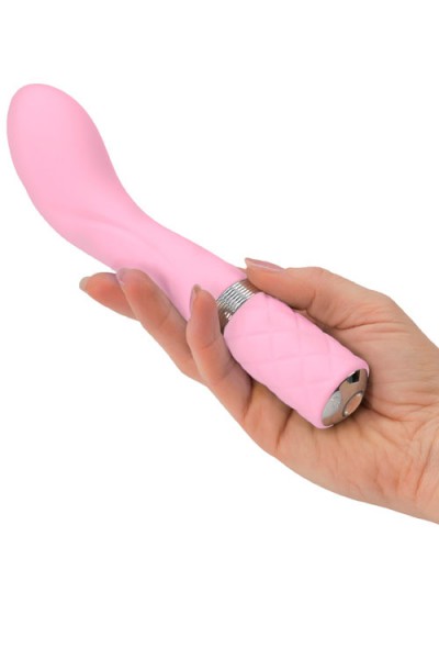 BMS 8" USB-Rechargeable G-Spot Vibrator with Swarovski Crystal