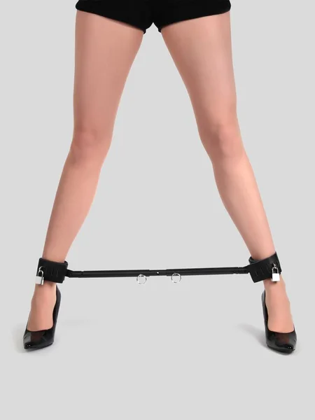 Bondage Boutique Expandable Spreader Bar with Leather Cuffs — image 19 of 19
