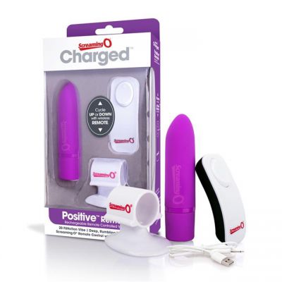 Charged Positive Remote Control Bullet Vibe by Screaming O Grape