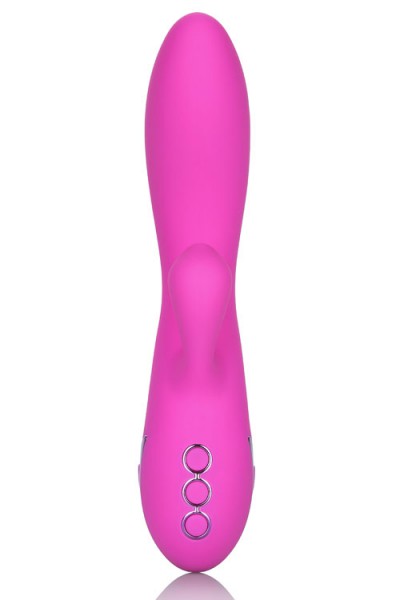 California Exotic 7.9" Silicone Rabbit Vibrator with Clitoral Suction