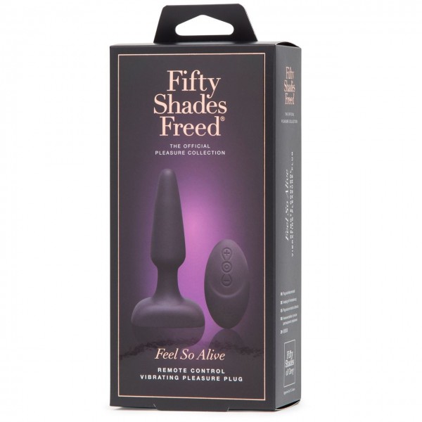 Fifty Shades Freed Feel So Alive Rechargeable Vibrating Pleasure Plug