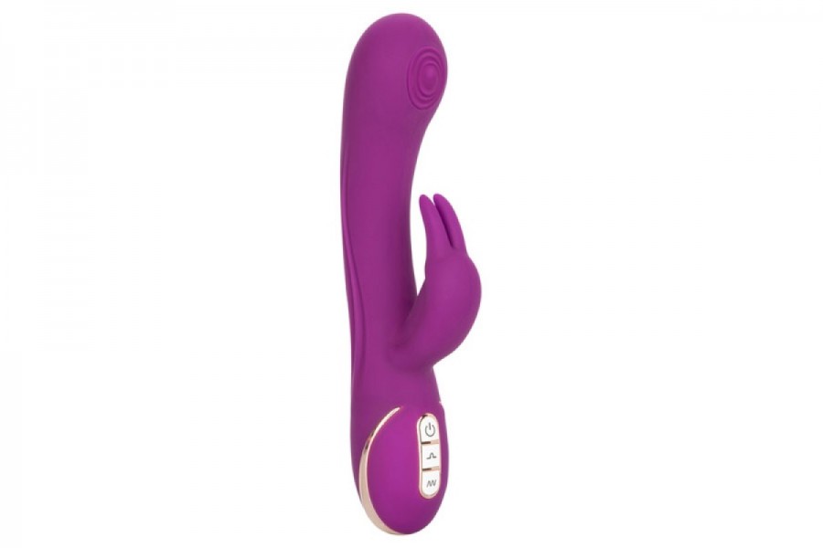 California Exotic 9" Silicone Thumping Jack Rabbit Vibrator