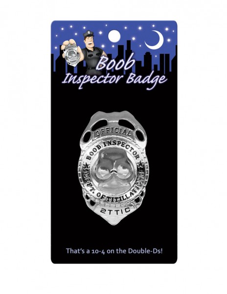 Boob Inspector Badge