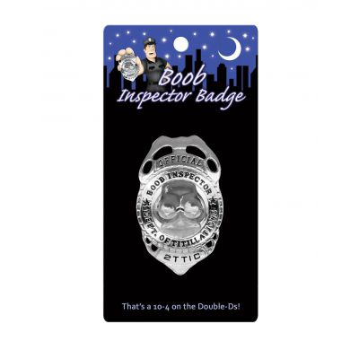 Boob Inspector Badge