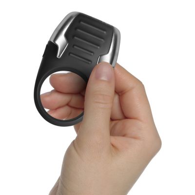 Rocks Off Xerus Velvet Touch Silicone Couples Ring
