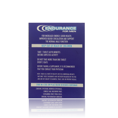 Endurance for Men