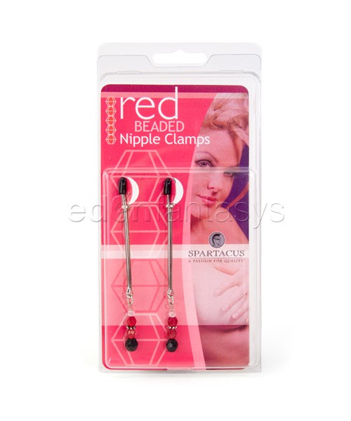 Beaded nipple clamps