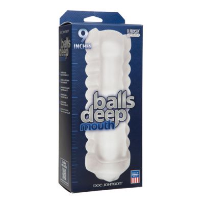 Balls deep mouth